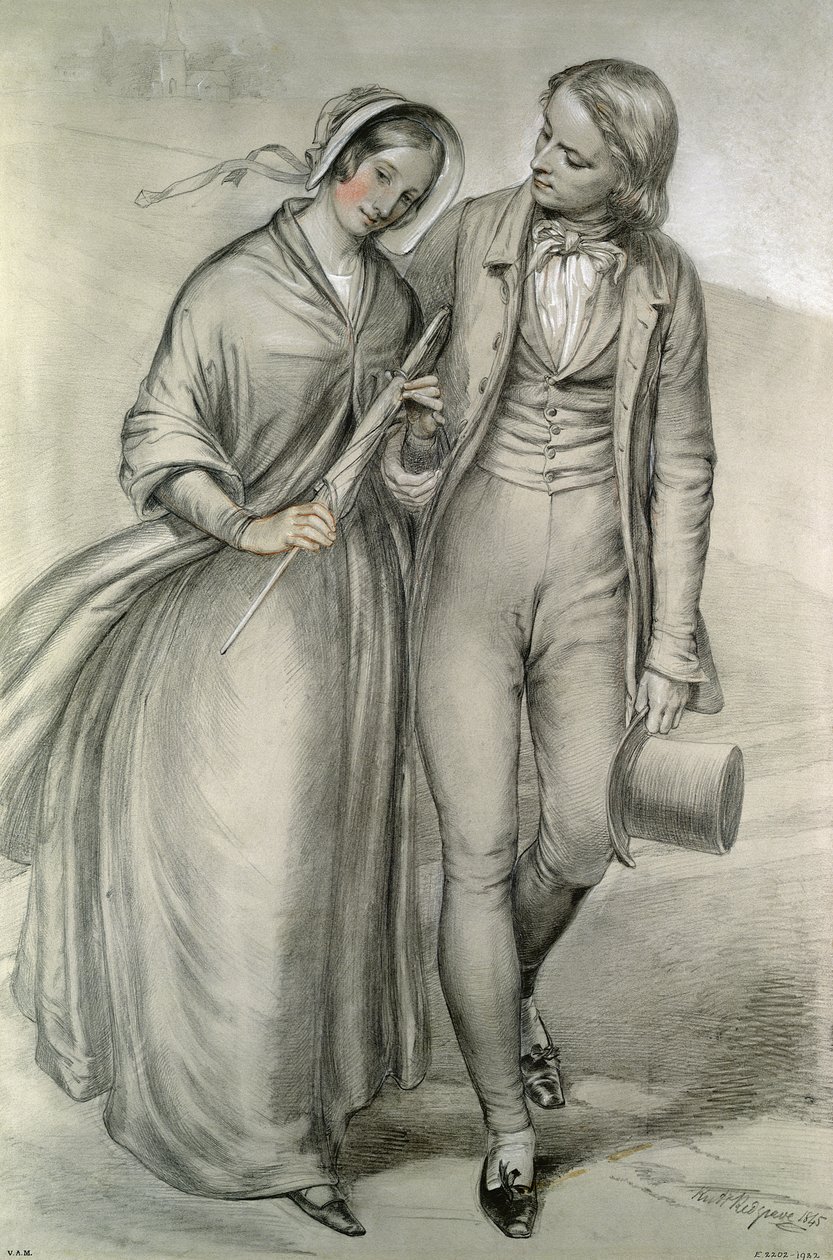 Düğün Sabahı - Ayrılış, c.1846 by Richard Redgrave