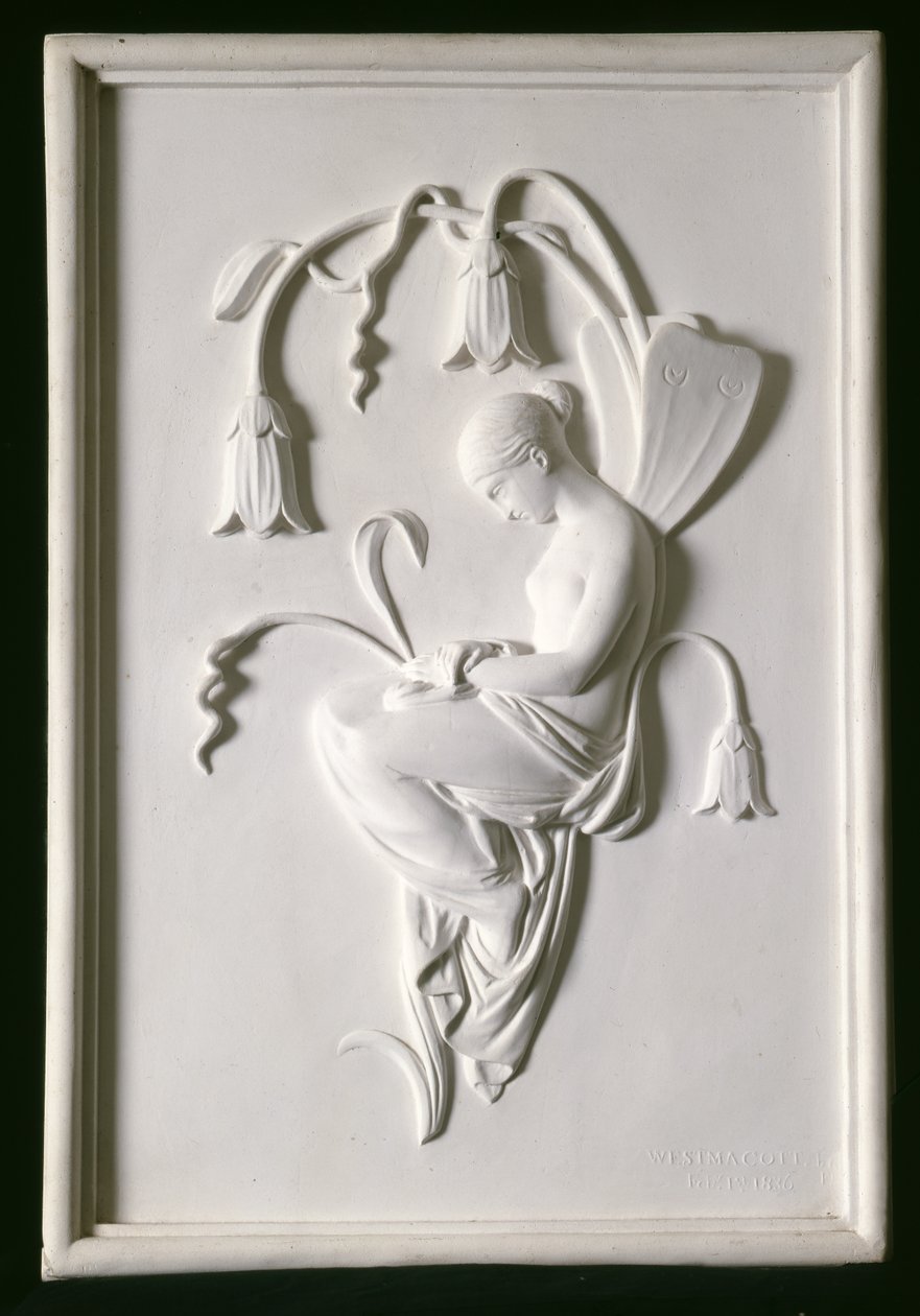 Bluebell, bir Sylph, 1836 (alçı) by Richard Westmacott