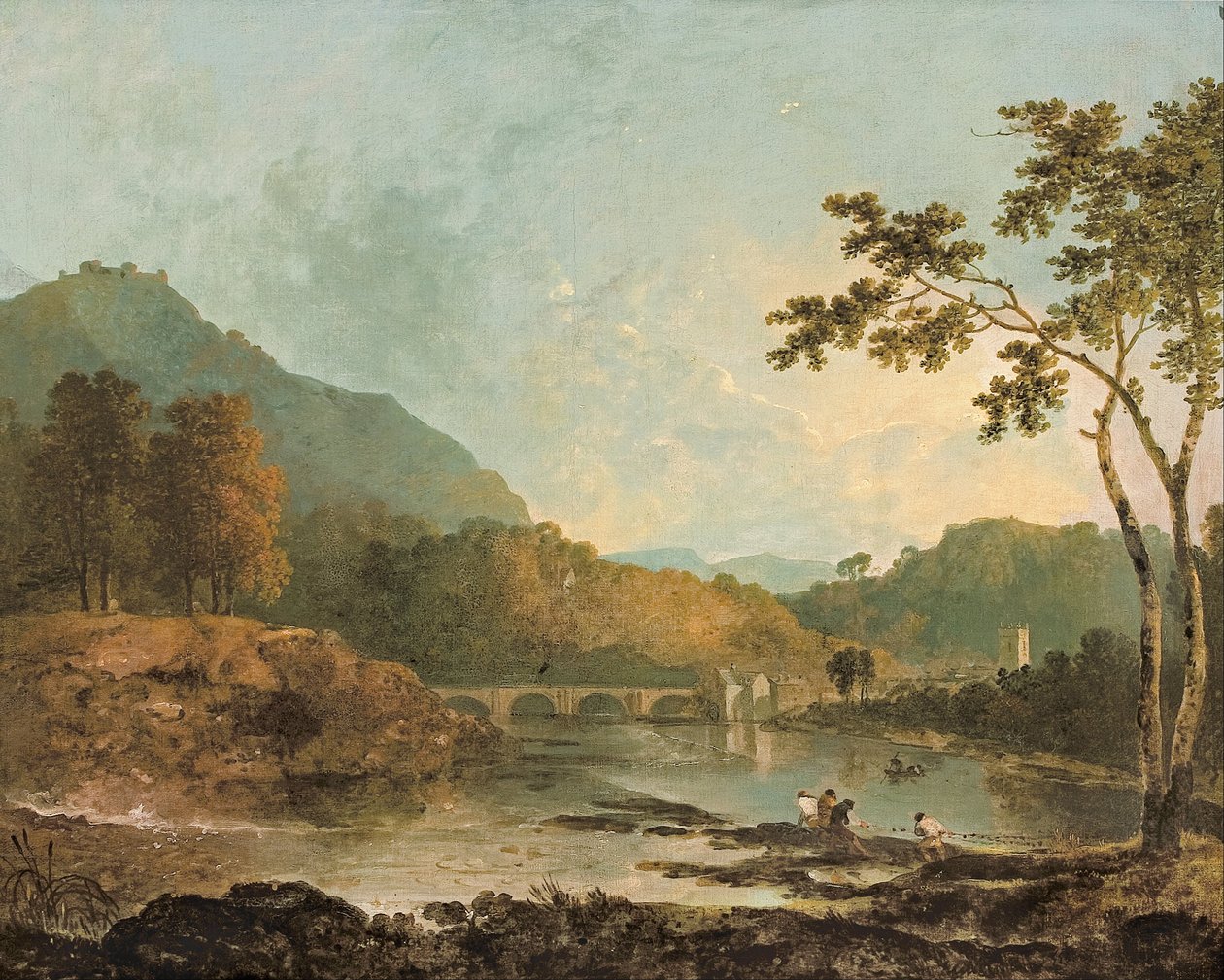Llangollen konumundan Dinas Bran by Richard Wilson