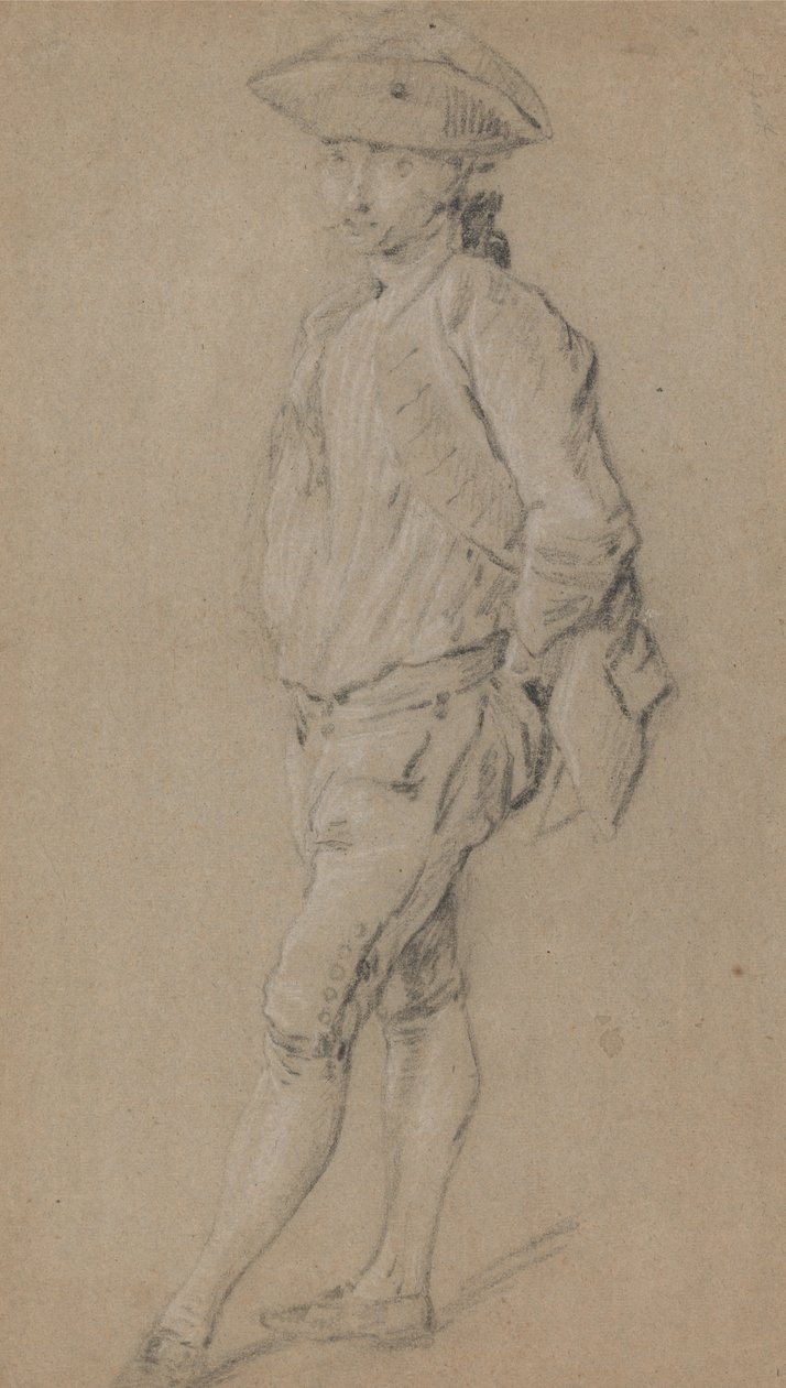 Genç Bir Adamın Tam Boy Çalışması by Richard Wilson