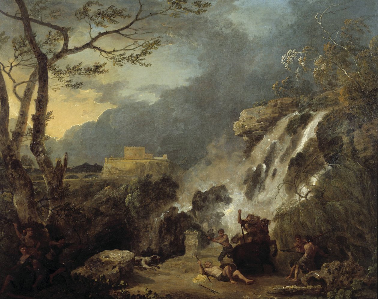 Meleager ve Atalanta by Richard Wilson