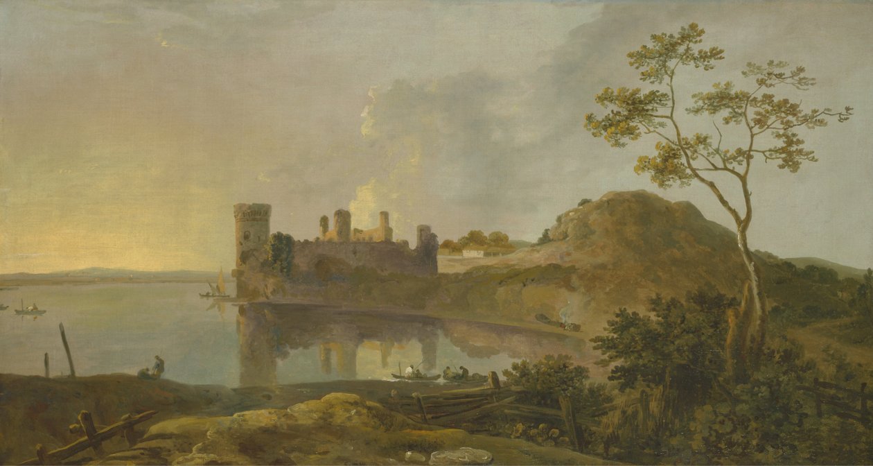 Yaz Akşamı (Caernarvon Kalesi) by Richard Wilson