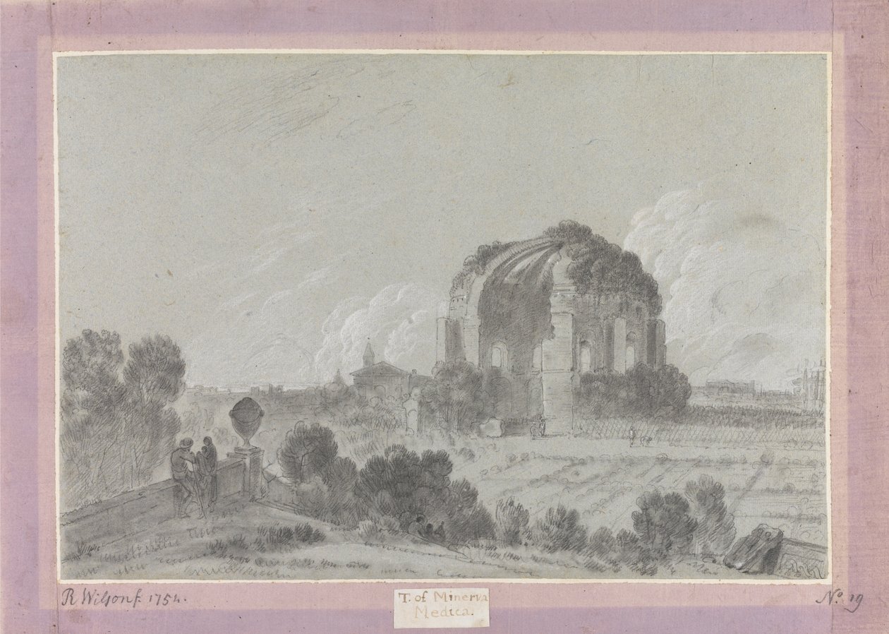 Minerva Medica Tapınağı, Roma by Richard Wilson