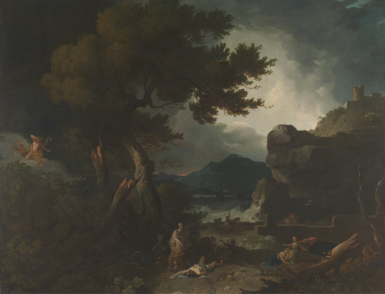 Niobes Çocukların Yıkımı by Richard Wilson