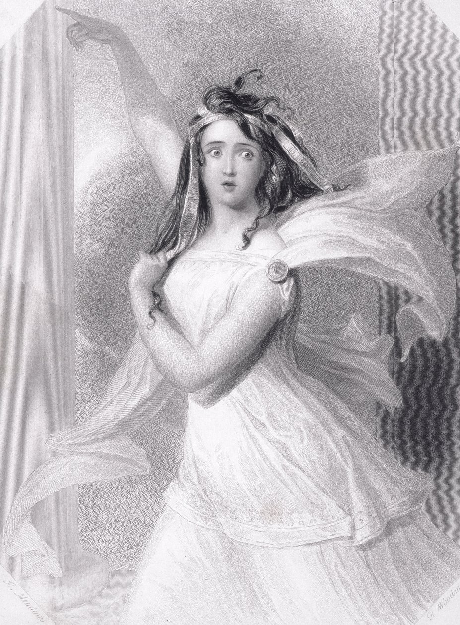 Cassandra, Daughter of Priam, c.1845  by Richard Woodman