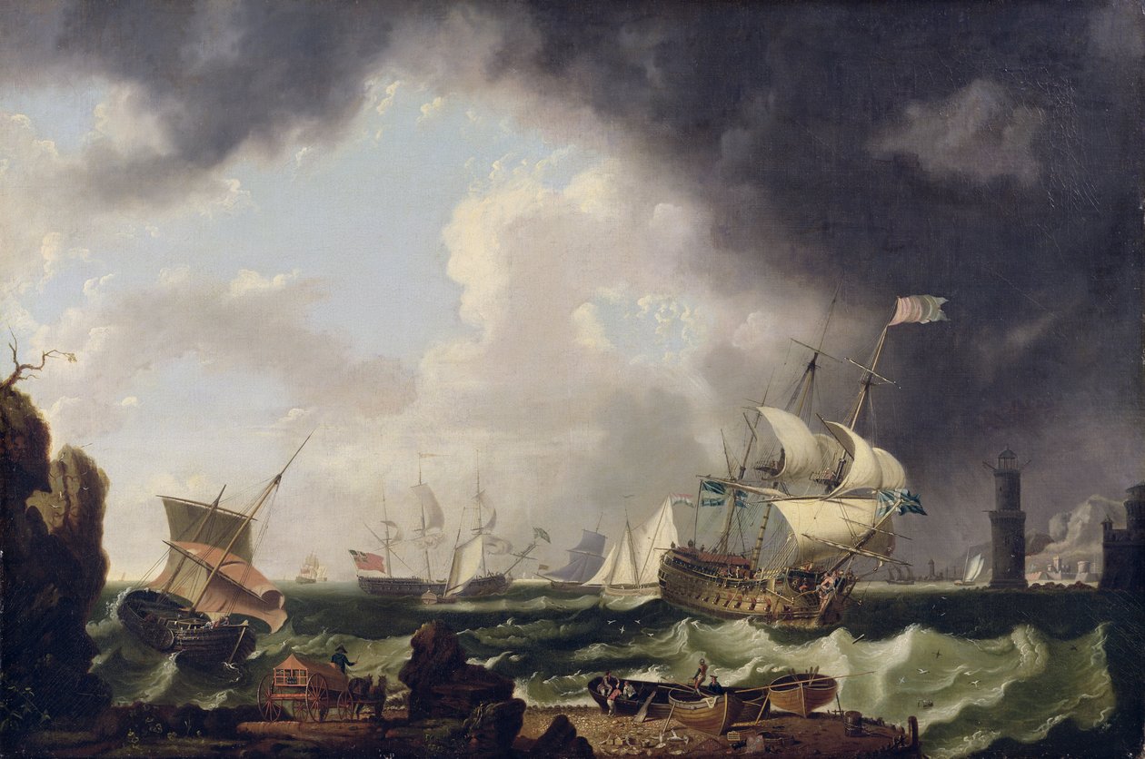 Balıkçılık, c.1764 by Richard Wright