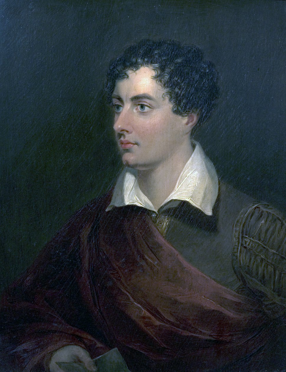 6. Lord Byron, 1825 dolayları by Richard attr. to Westall