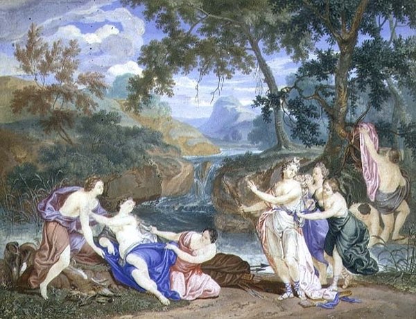 Diana ve Callisto by Richard van Orley