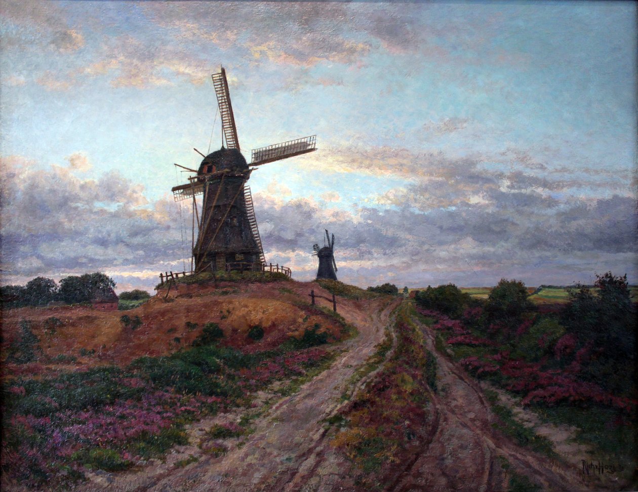 Margaret değirmen Husum by Richard von Hagn  