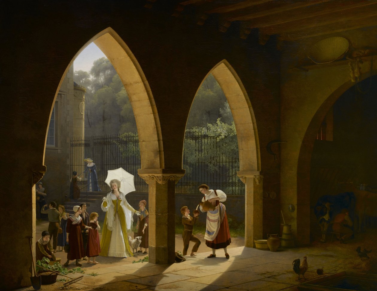 Fransa Kralı Madam Elisabeth, Kralın kız kardeşi, 1817 by Richard
