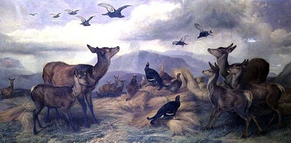 Çoban Mısırı (tuval üzerine yağlı boya) by Richard Ansdell