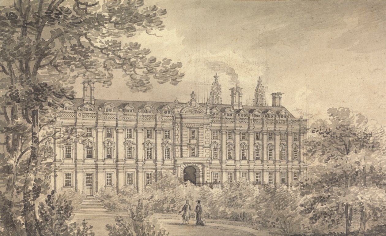 Clare Koleji, Cambridge by Richard Banks Harraden