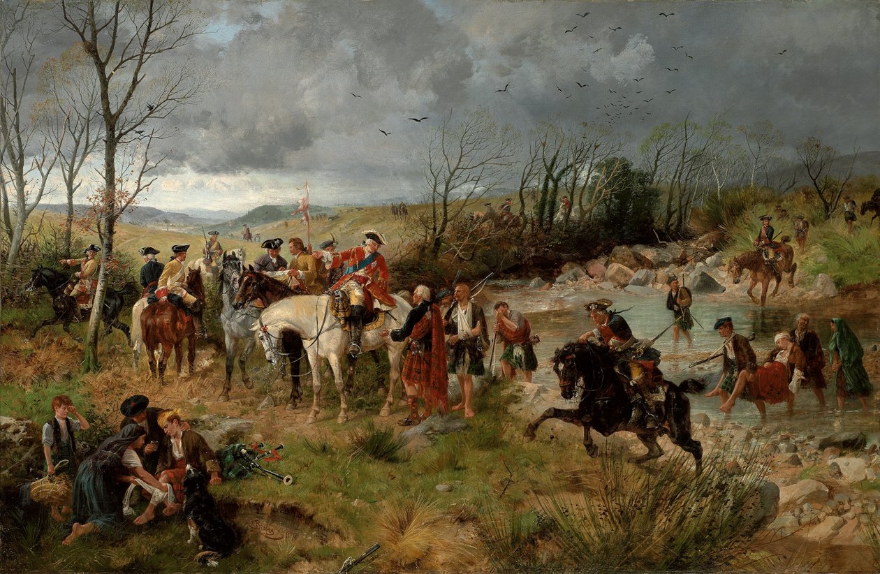 Nairne Kıyılarında Prens Charles Edward