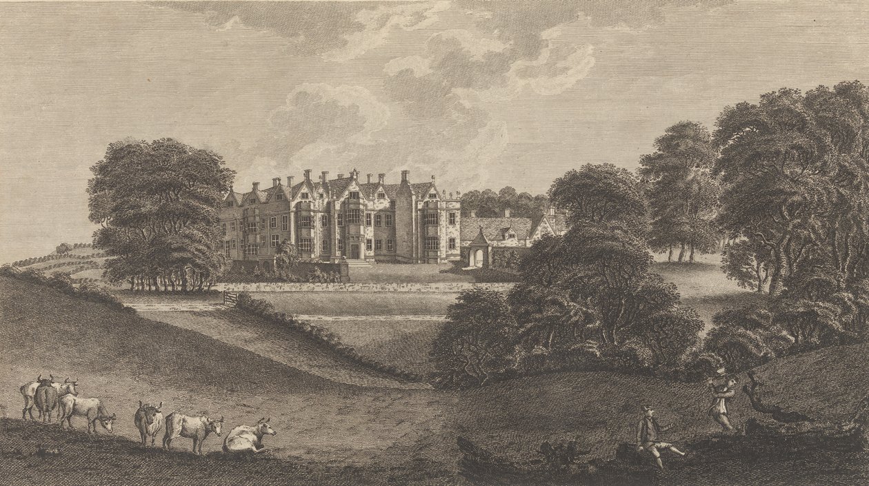 Kent County, Tunbridge yakınlarındaki Somerhill, Edward Hasted