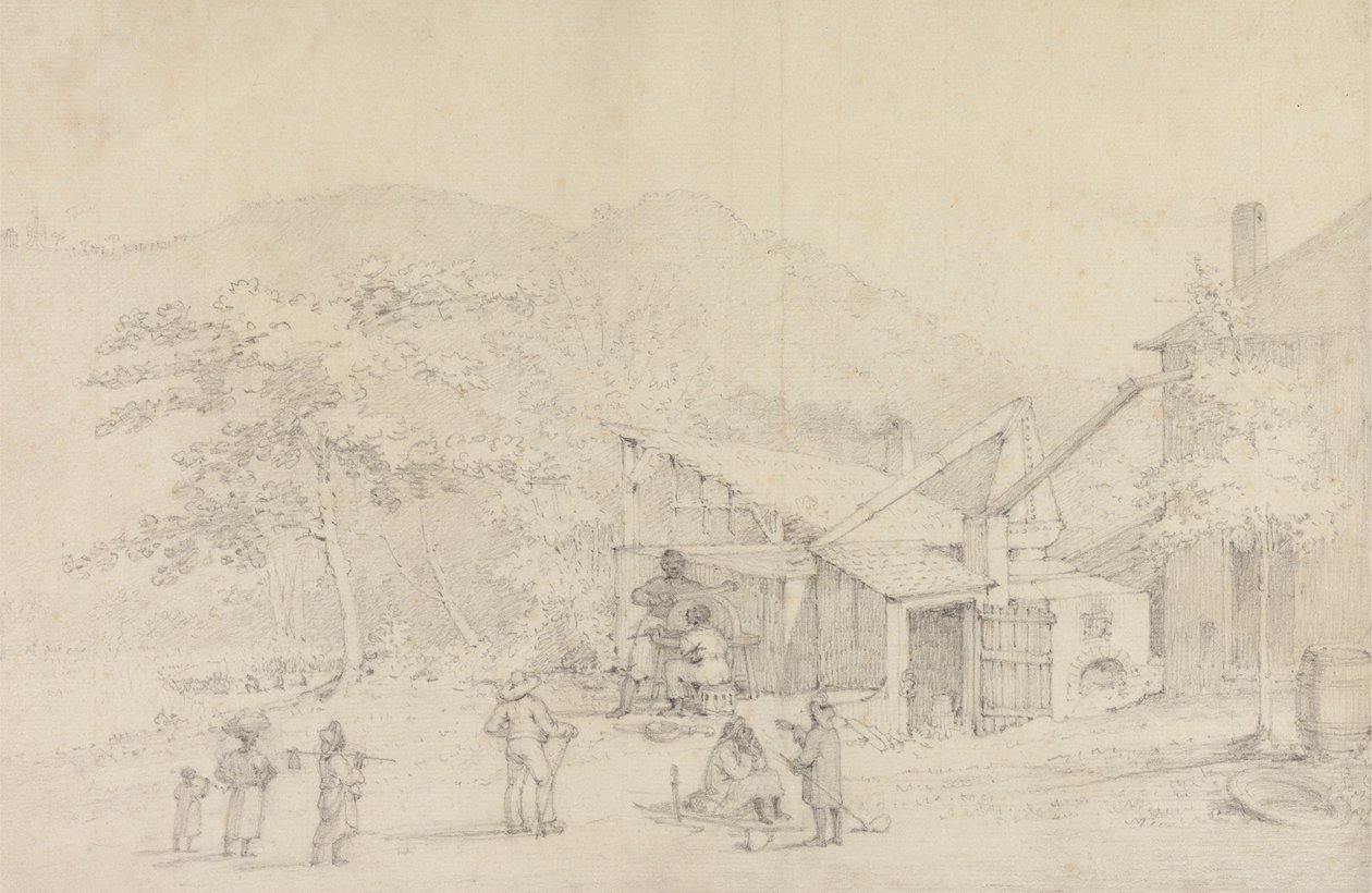 Tarlaya Hazırlık, Trinidad by Richard Bridgens