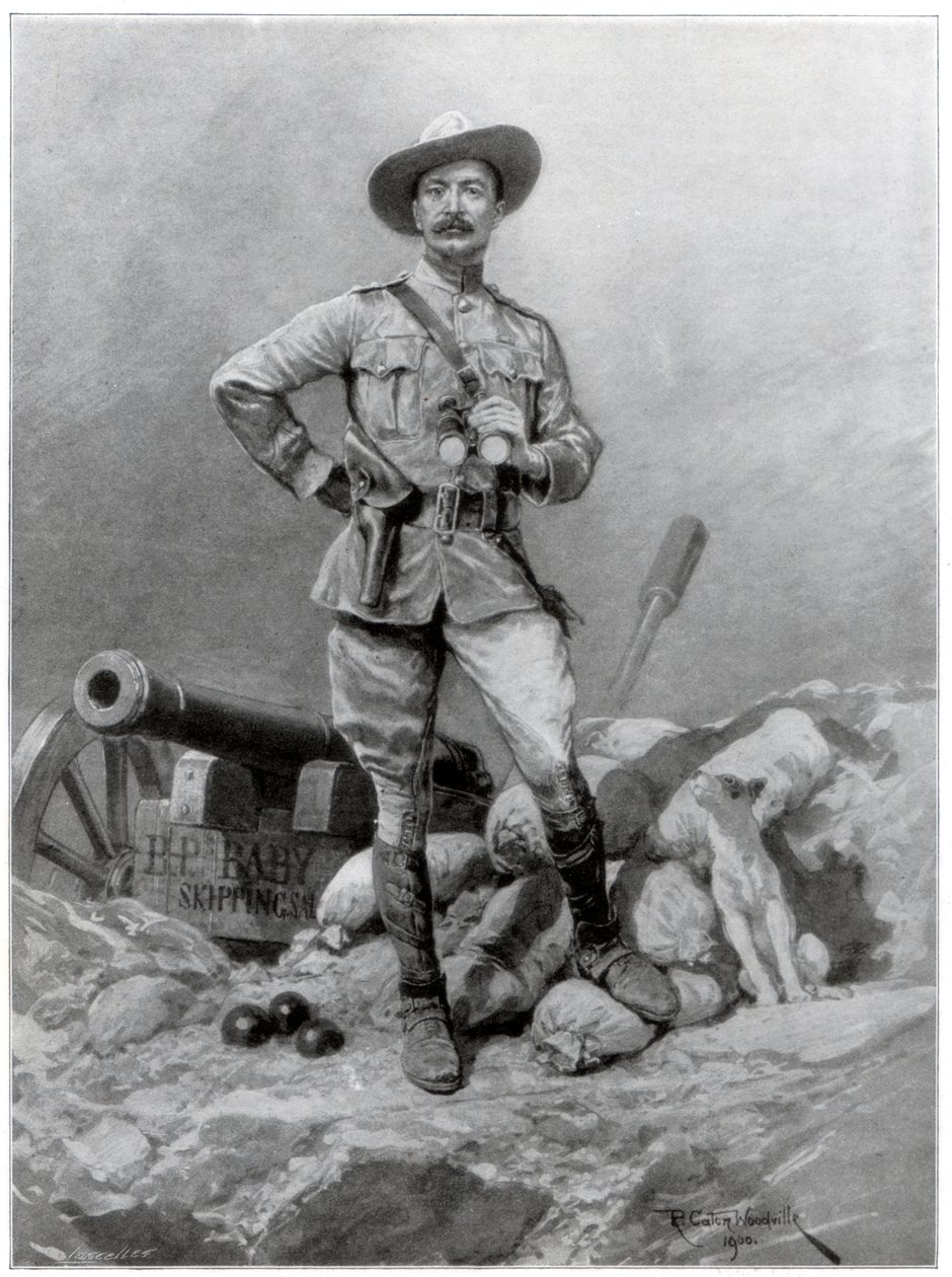 Tümgeneral Robert Baden Powell 1857-1941, 1900. by Richard Caton II Woodville