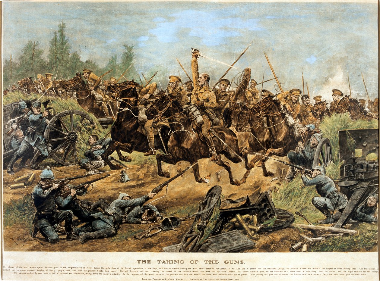 Silahların Alınması, 1914 by Richard Caton II Woodville