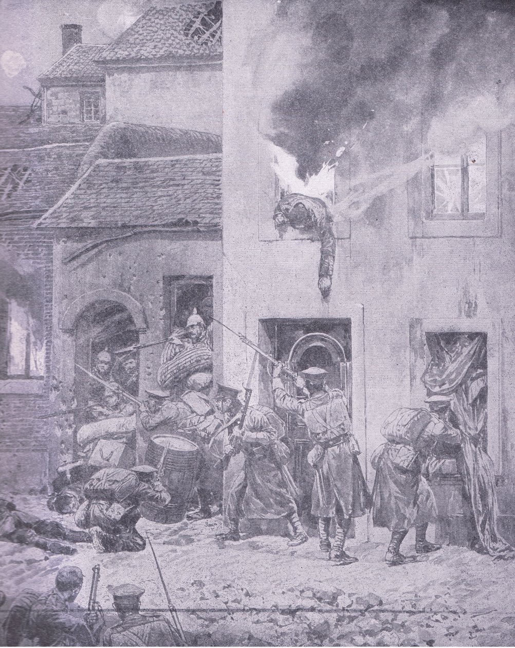Düşmanla baş başa: Waverley Book Co Limited tarafından yayınlanan History of the Great War Cilt 3