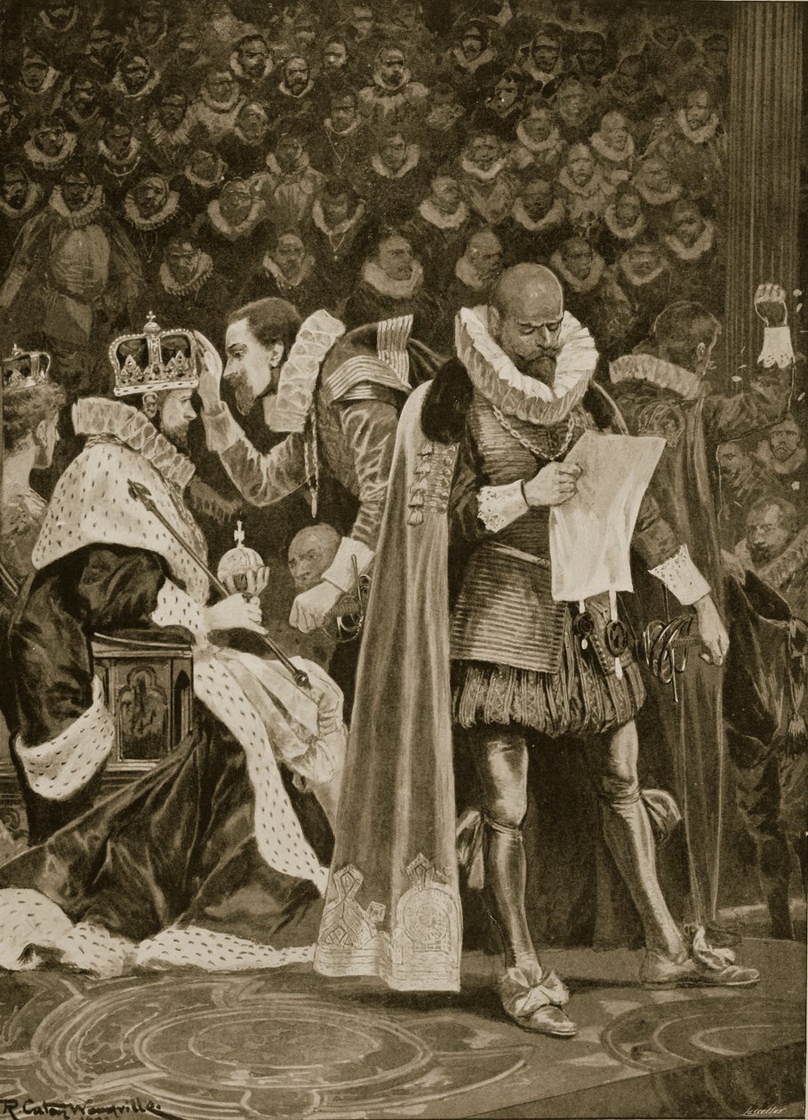 The Homage, the Largesse ve the General Pardon, I. James ve Danimarkalı Anne