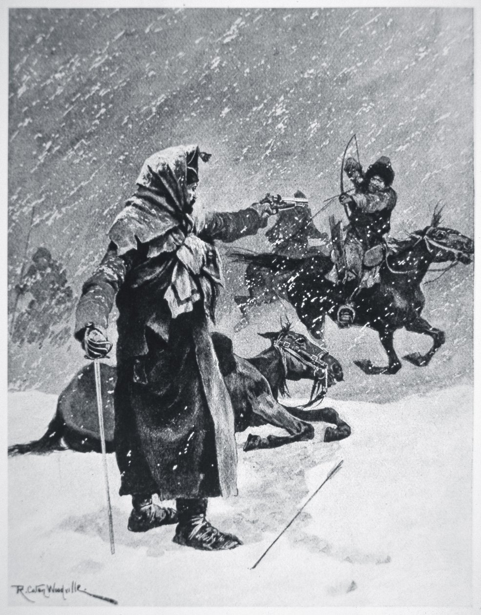 Türk-Başkurt Kazak okçuları, 1812
