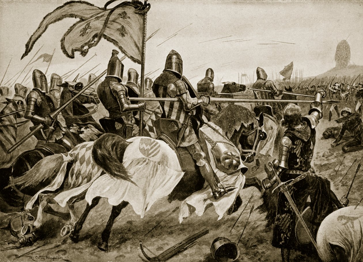 Crecy Savaşı, 26 Ağustos 1346, 