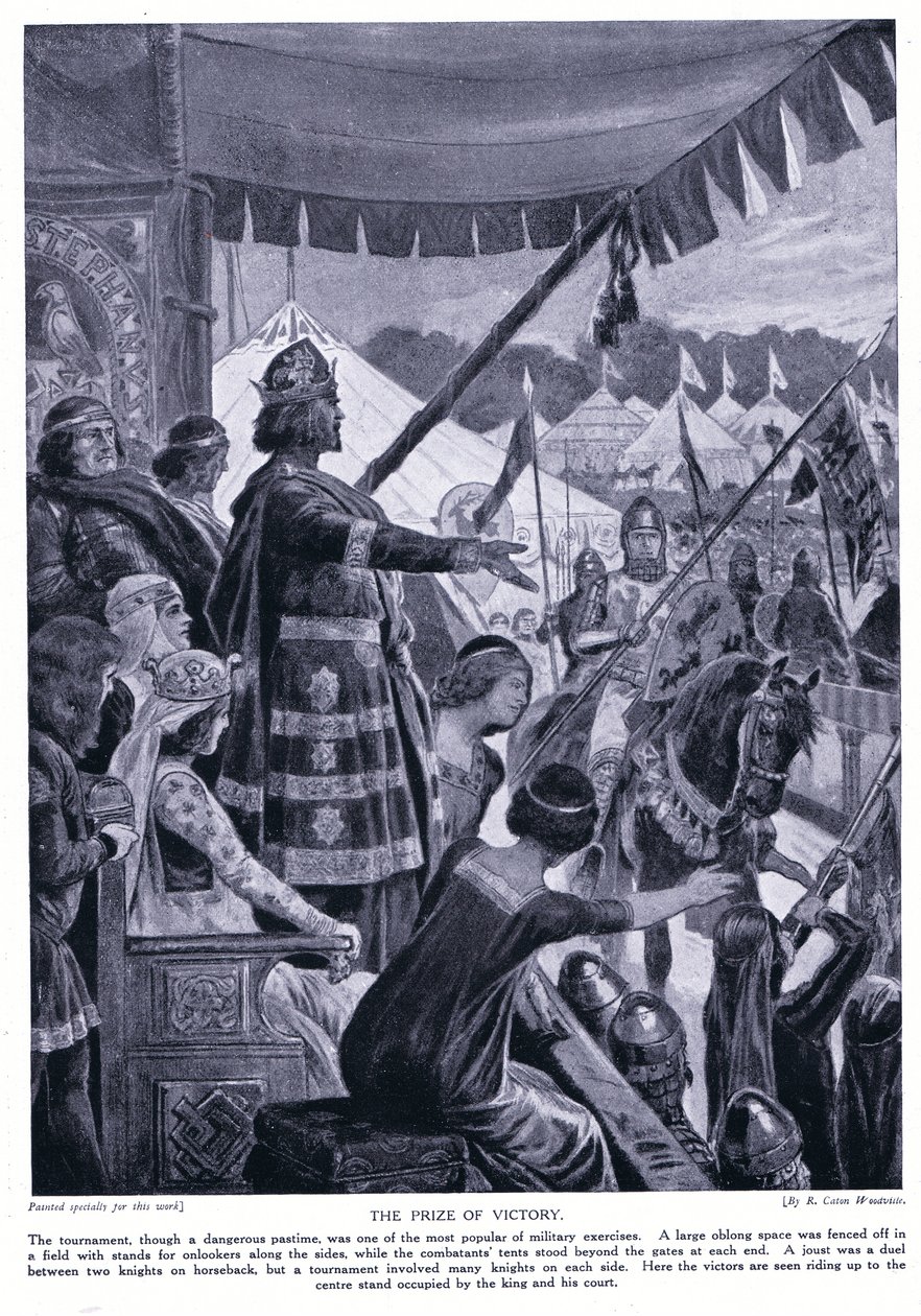 Zafer ödülü, 1920'ler by Richard Caton Woodville junior