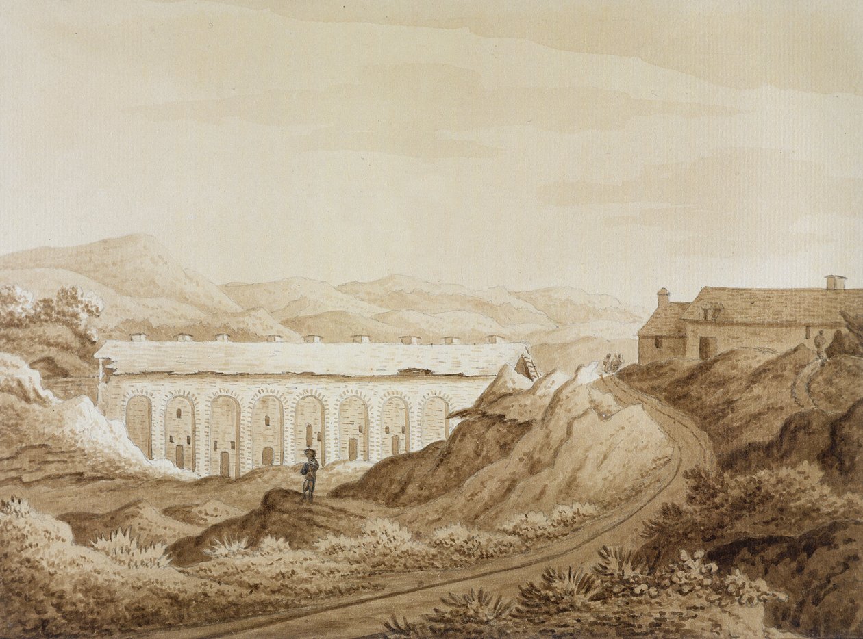 Blaenavon, William Coxe tarafından 1801