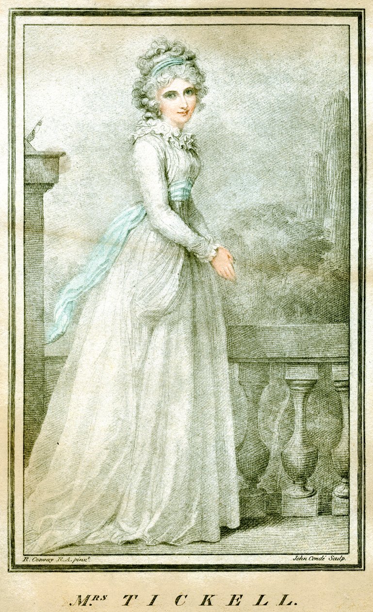 Bayan Tickell, c1780-1810 by Richard Cosway