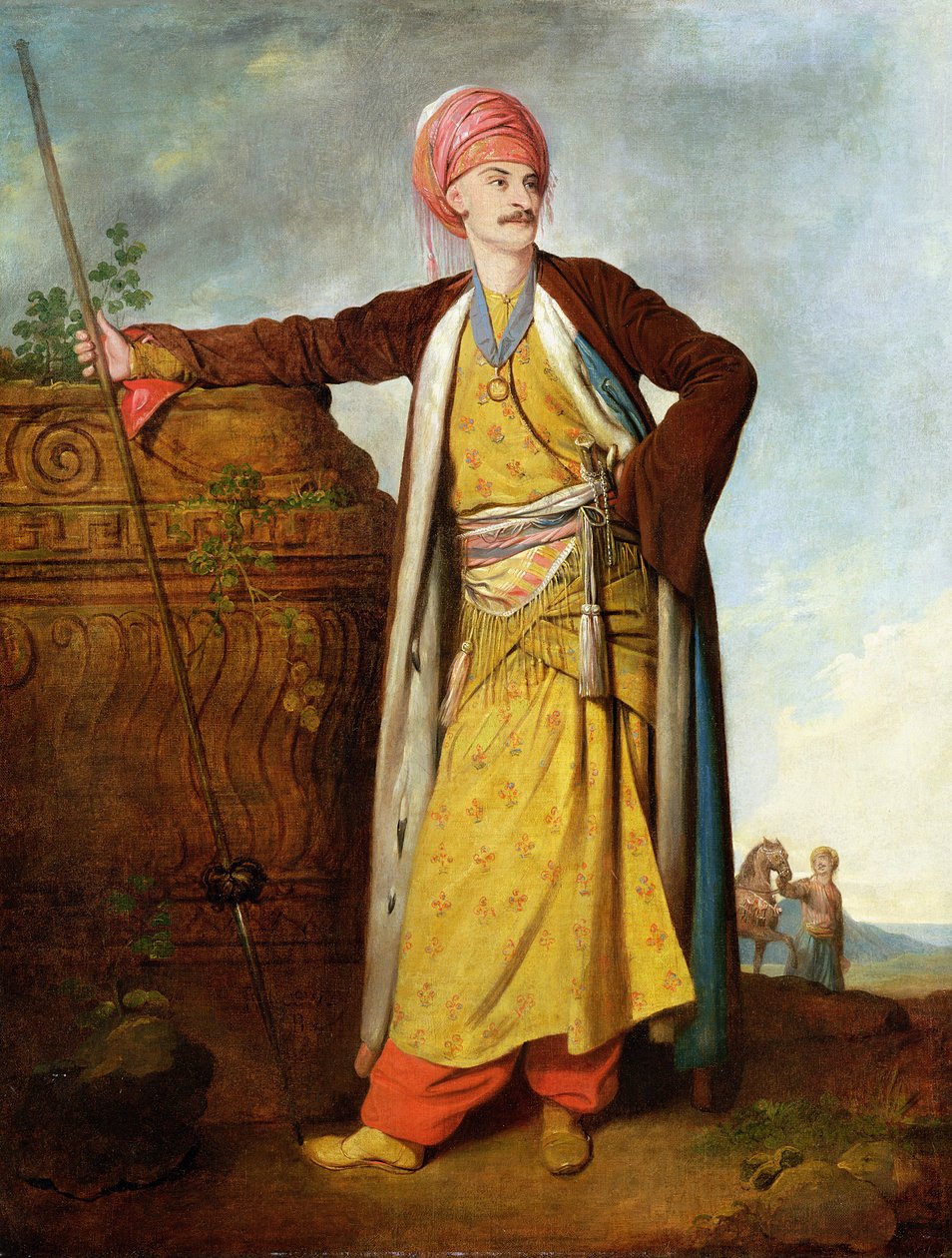 Bir Ermeni Portresi by Richard Cosway