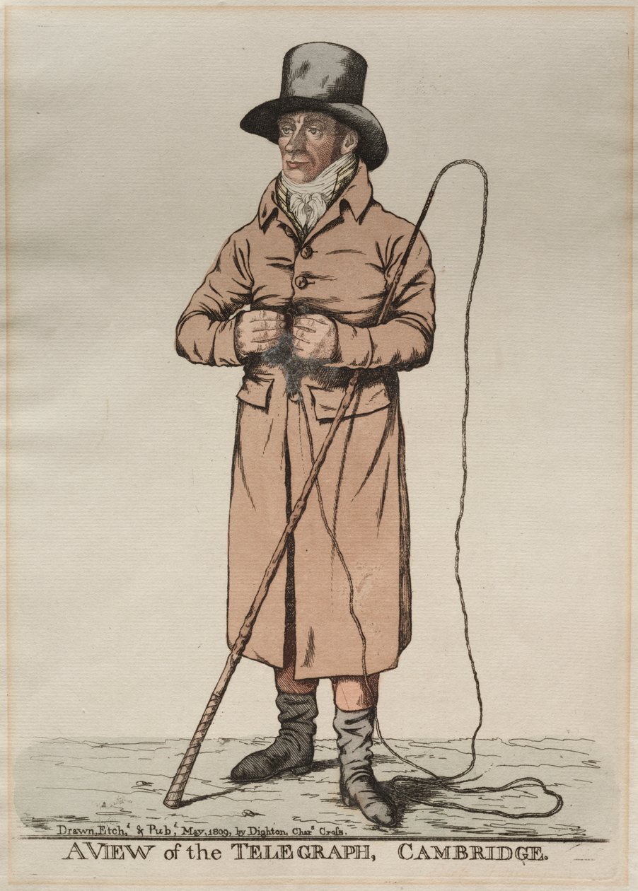 Telgraftan Bir Görünüm, Cambridge by Richard Dighton