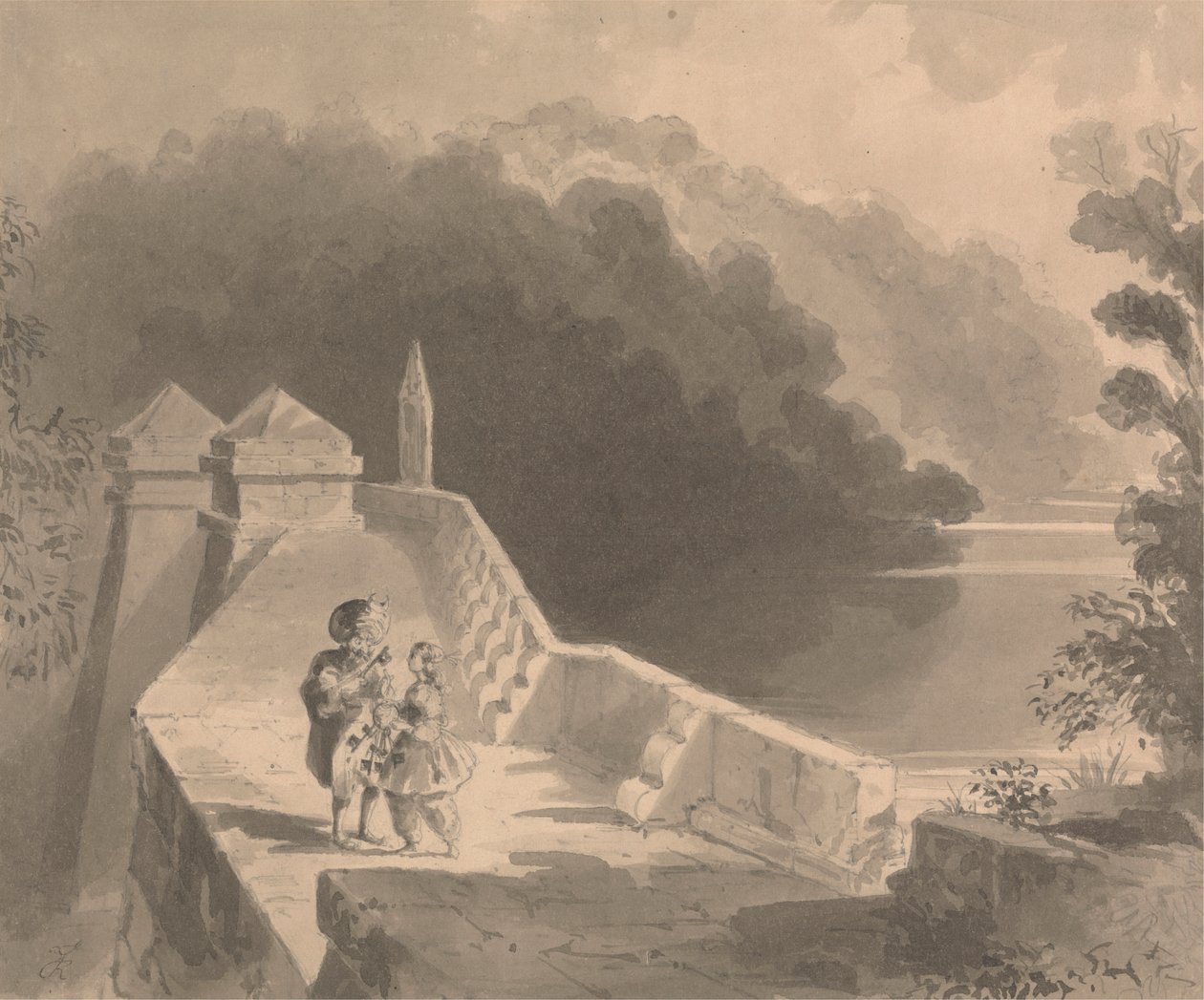 Mavi Sakal Anahtarları Fatima'ya Veriyor by Richard Doyle