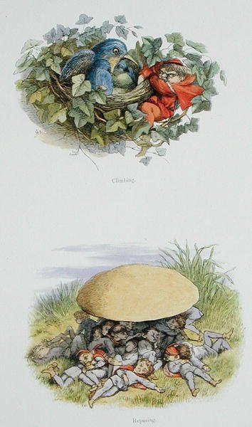 Tırmanma ve Yeniden Konumlandırma, William Allingham ve Andrew Lang