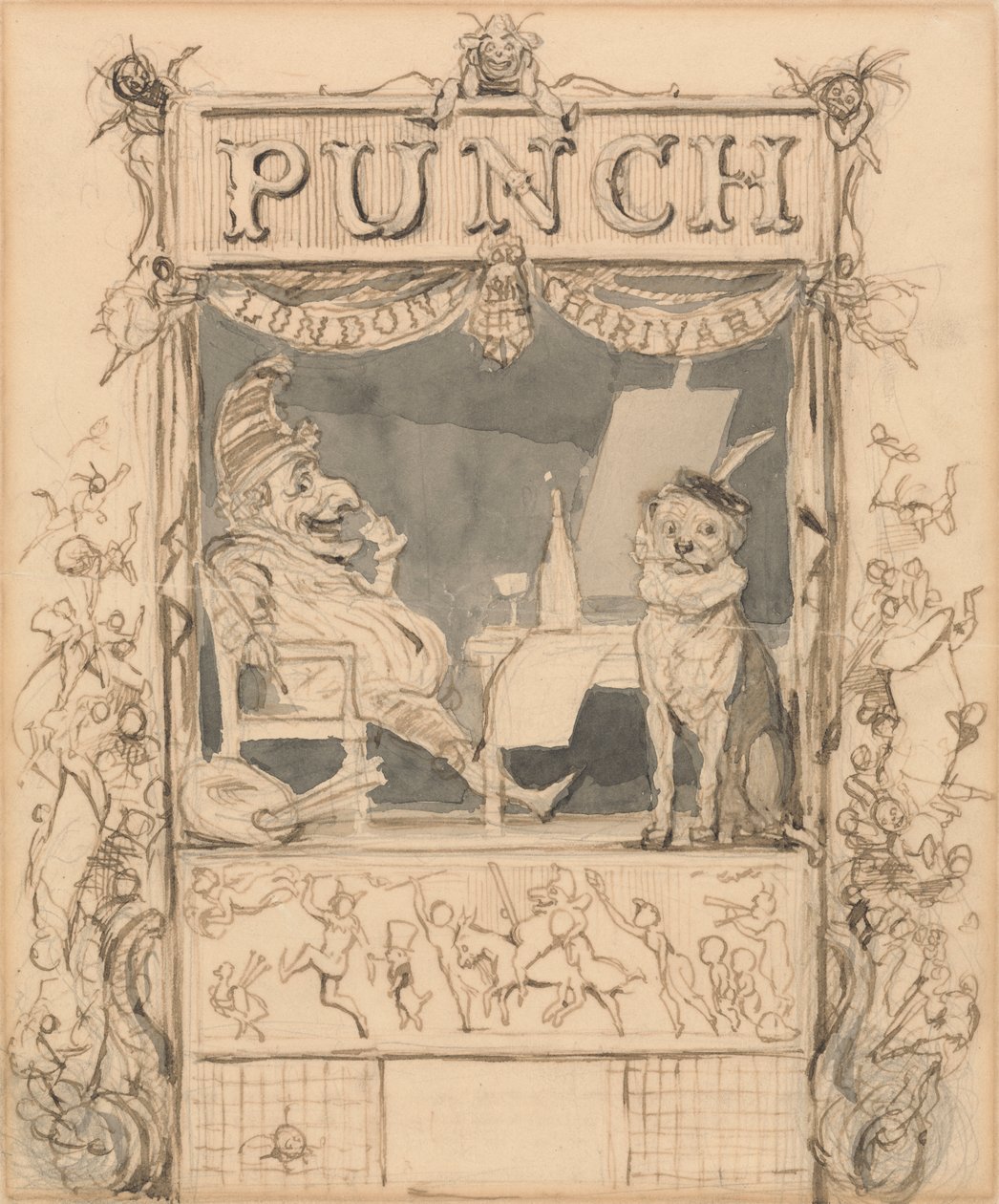 Punch Başlık Sayfası Tasarımı by Richard Doyle