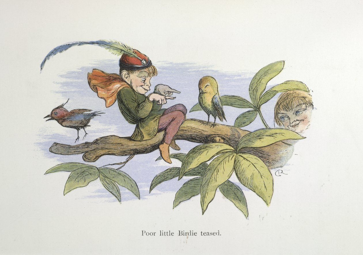 Zavallı küçük kuş alay by Richard Doyle