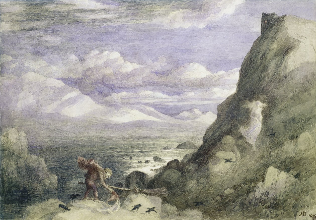 Cadıların Evi, 1875 by Richard Doyle