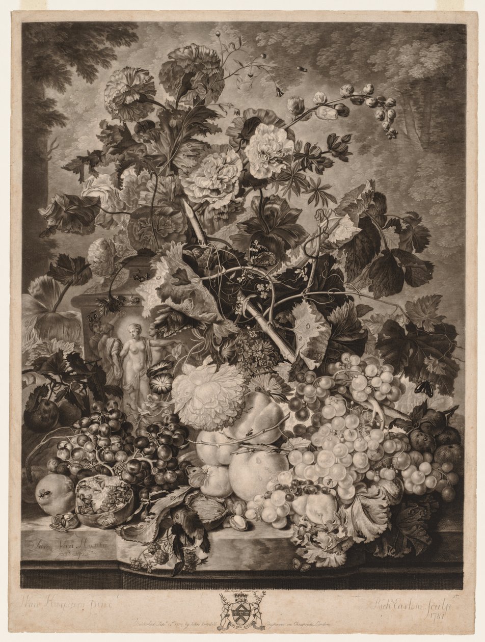 Bir Meyve Parçası, 1781. by Richard Earlom