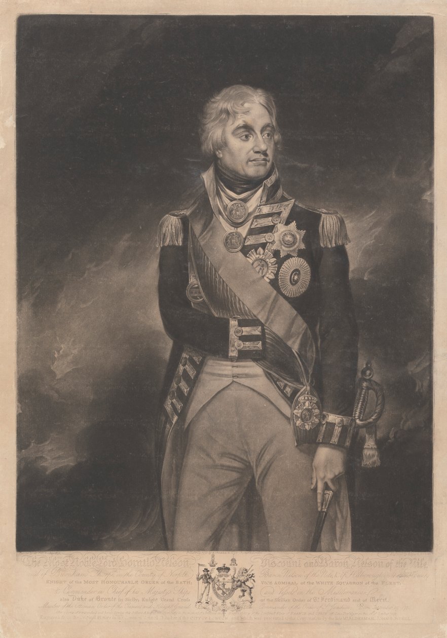 Horatio Nelson, Vikont Nelson by Richard Earlom