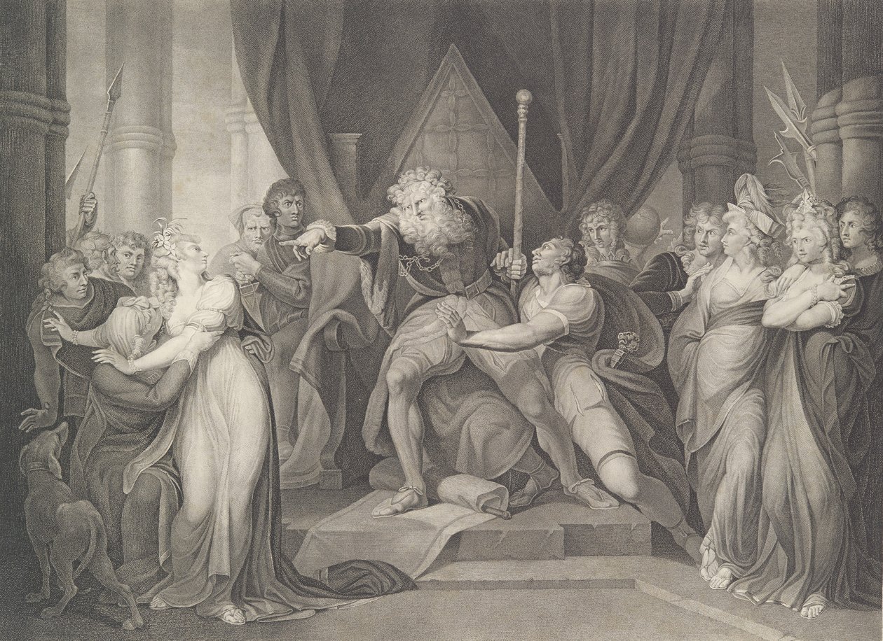 Kral Lear Kızı Cordelia Shakespeare, K..., ilk kez 1792