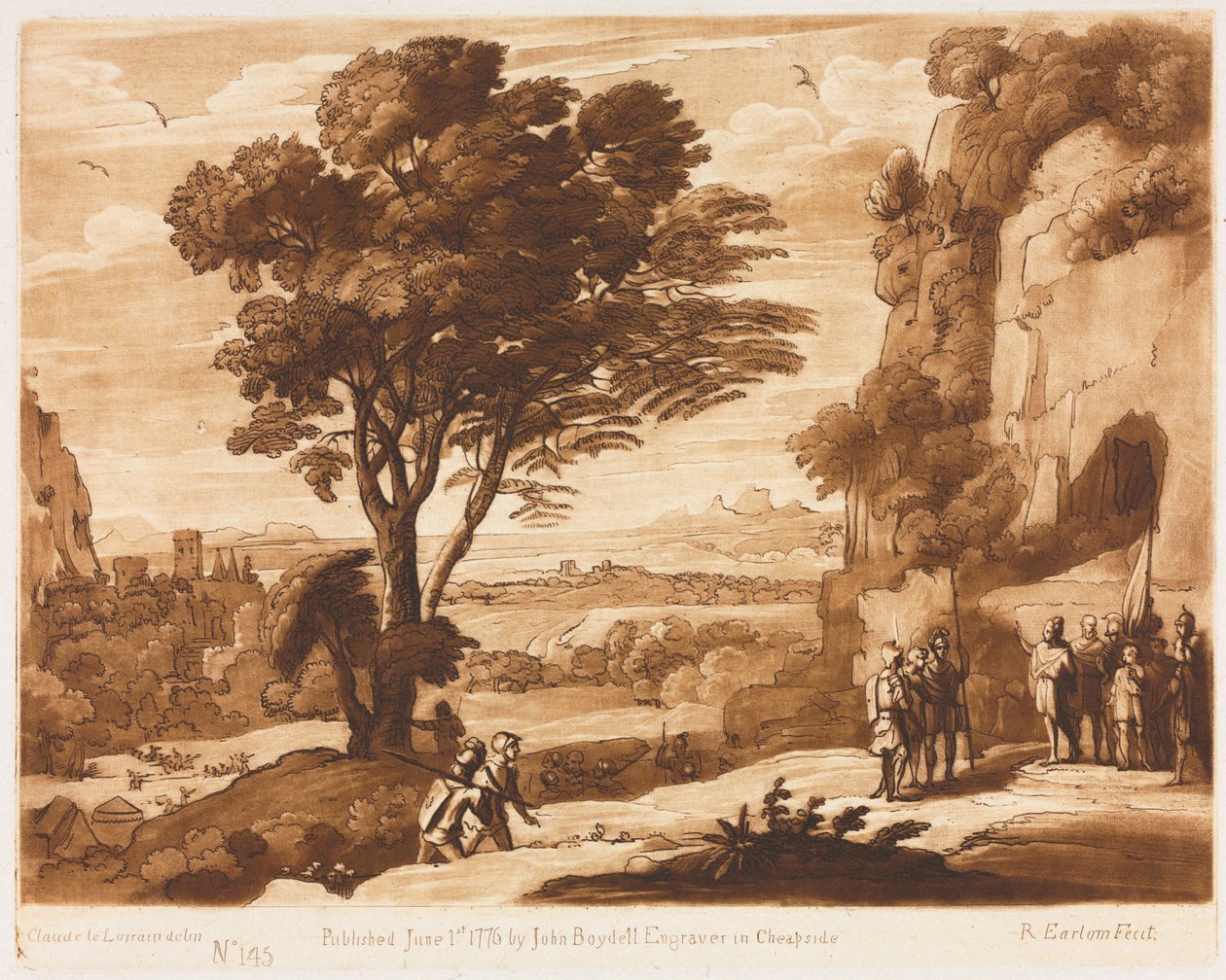 Gerçeğin Kitabı 145, Figürlerle Bir Manzara, Simon, Priam