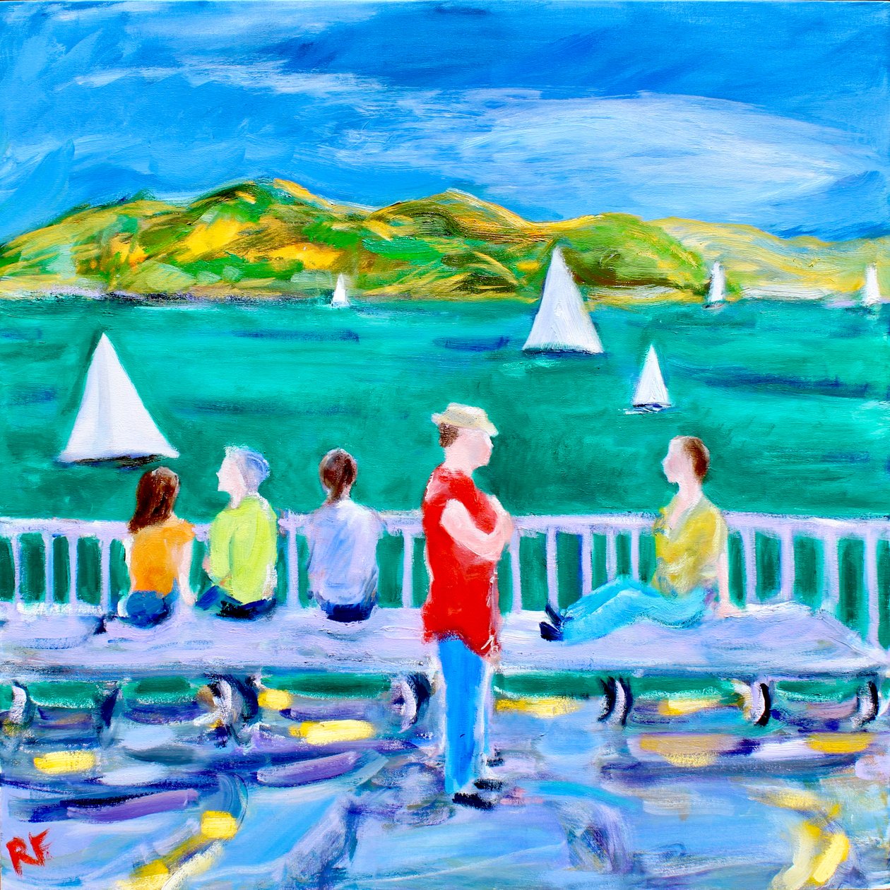Bir Bank, Sausalito, 2017 by Richard Fox