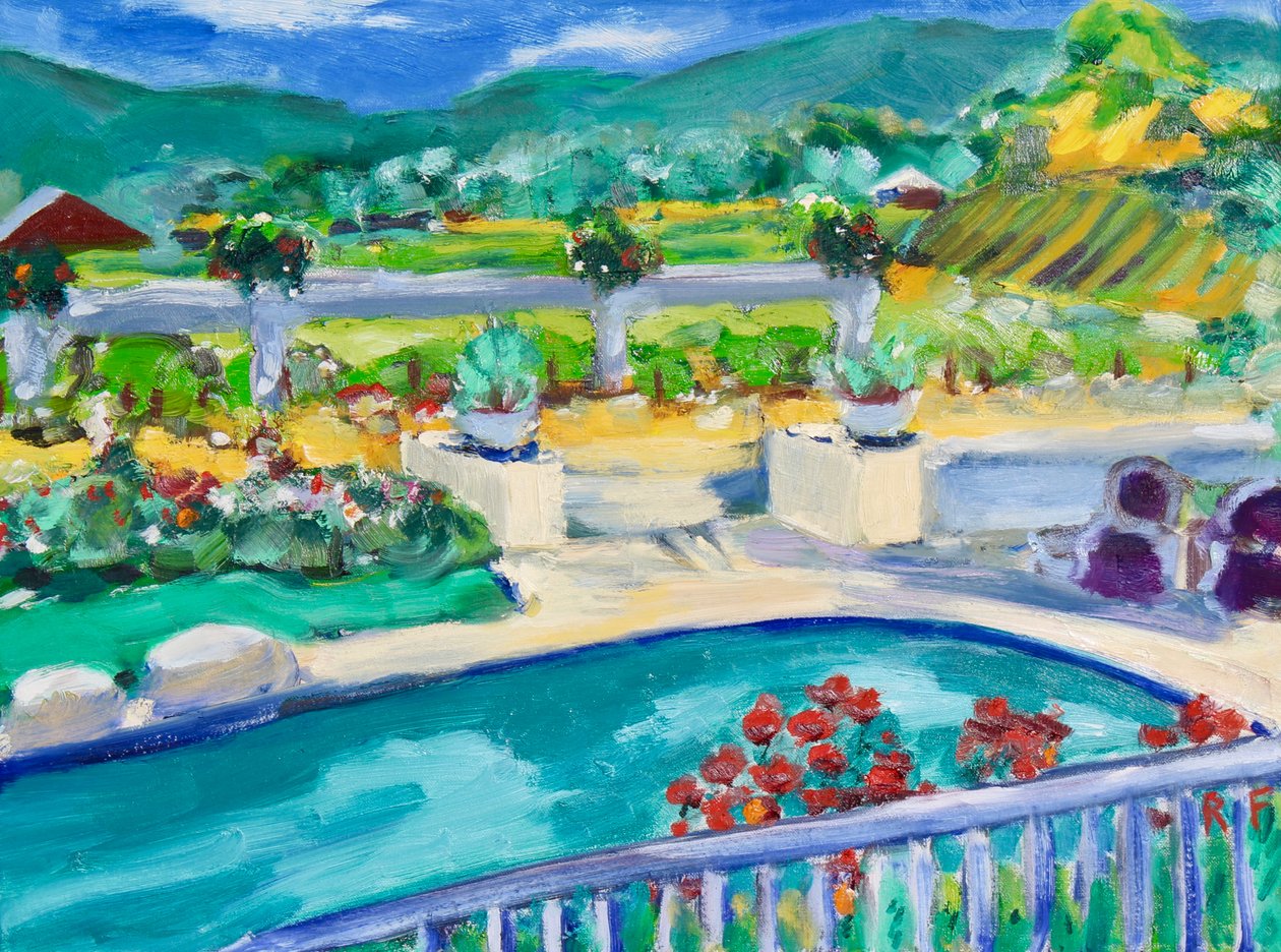 Arka Bahçe, Napa, 2019 by Richard Fox