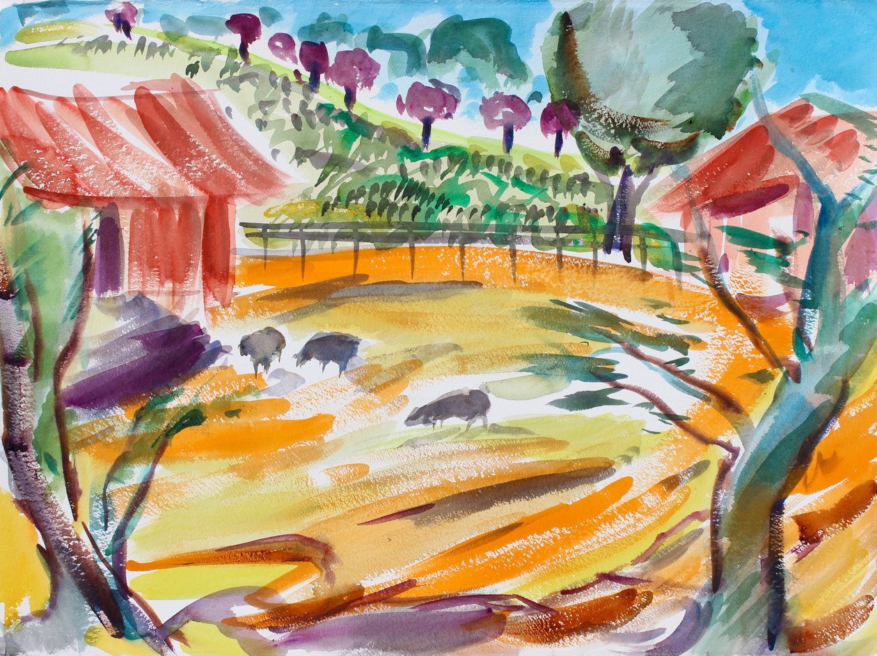 Koyunlu Ahır, Napa Vadisi, 2016 by Richard Fox