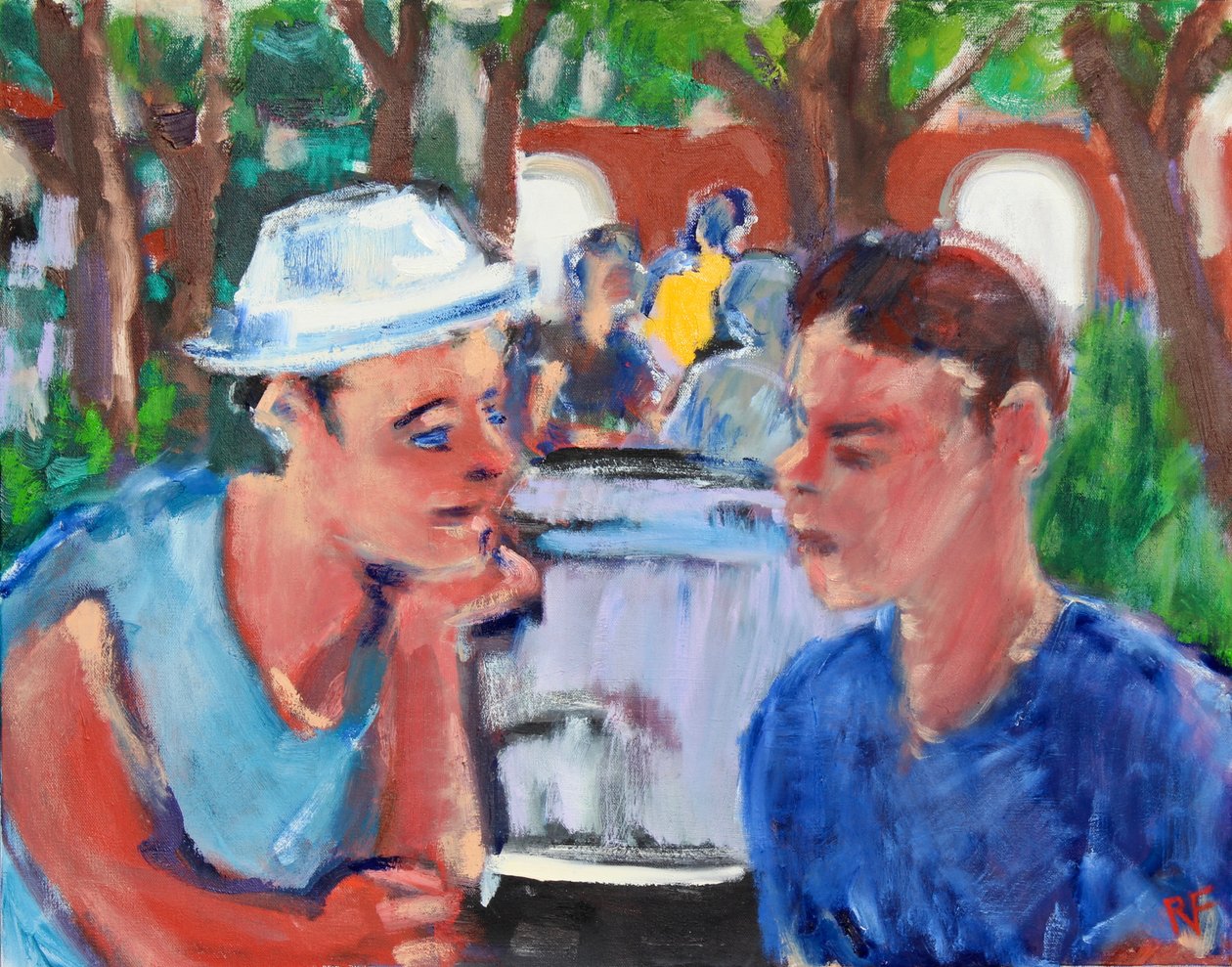 Parkta Sohbet, 2019 by Richard Fox