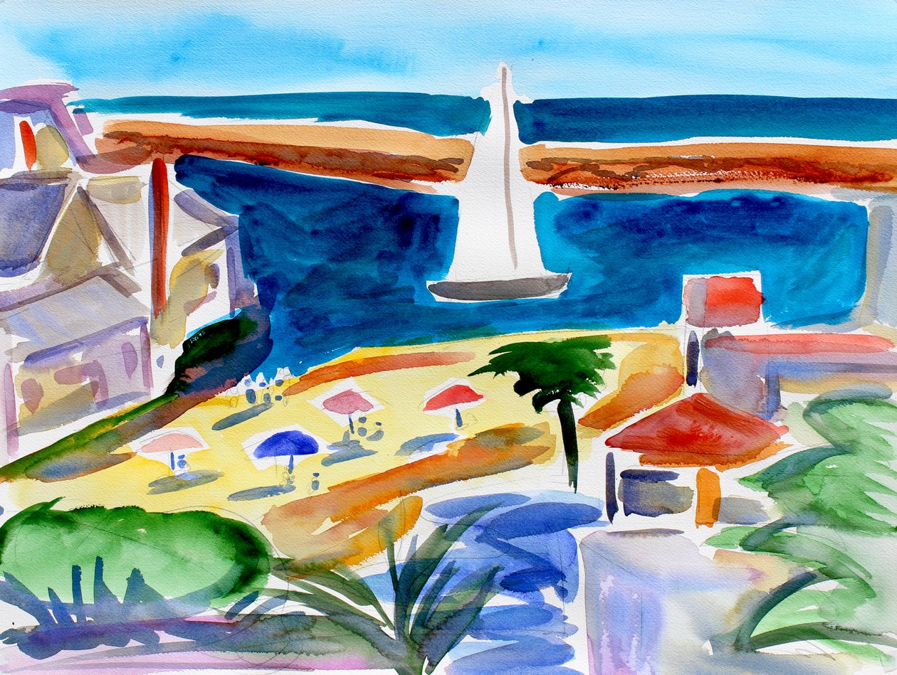 Corona del Mar, Newport Sahili, 2018 by Richard Fox