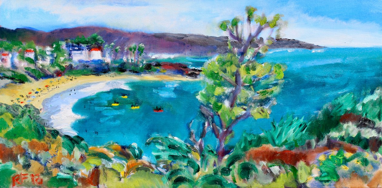Crescent Körfezi, Laguna Plajı, 2018 by Richard Fox