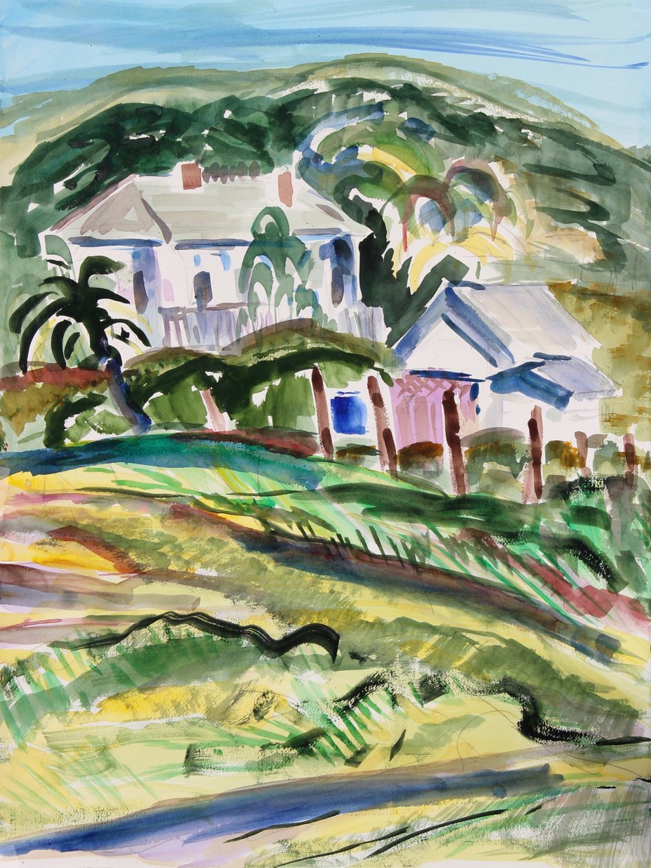 Yountville yakınlarındaki çiftlik evi, 2019 by Richard Fox