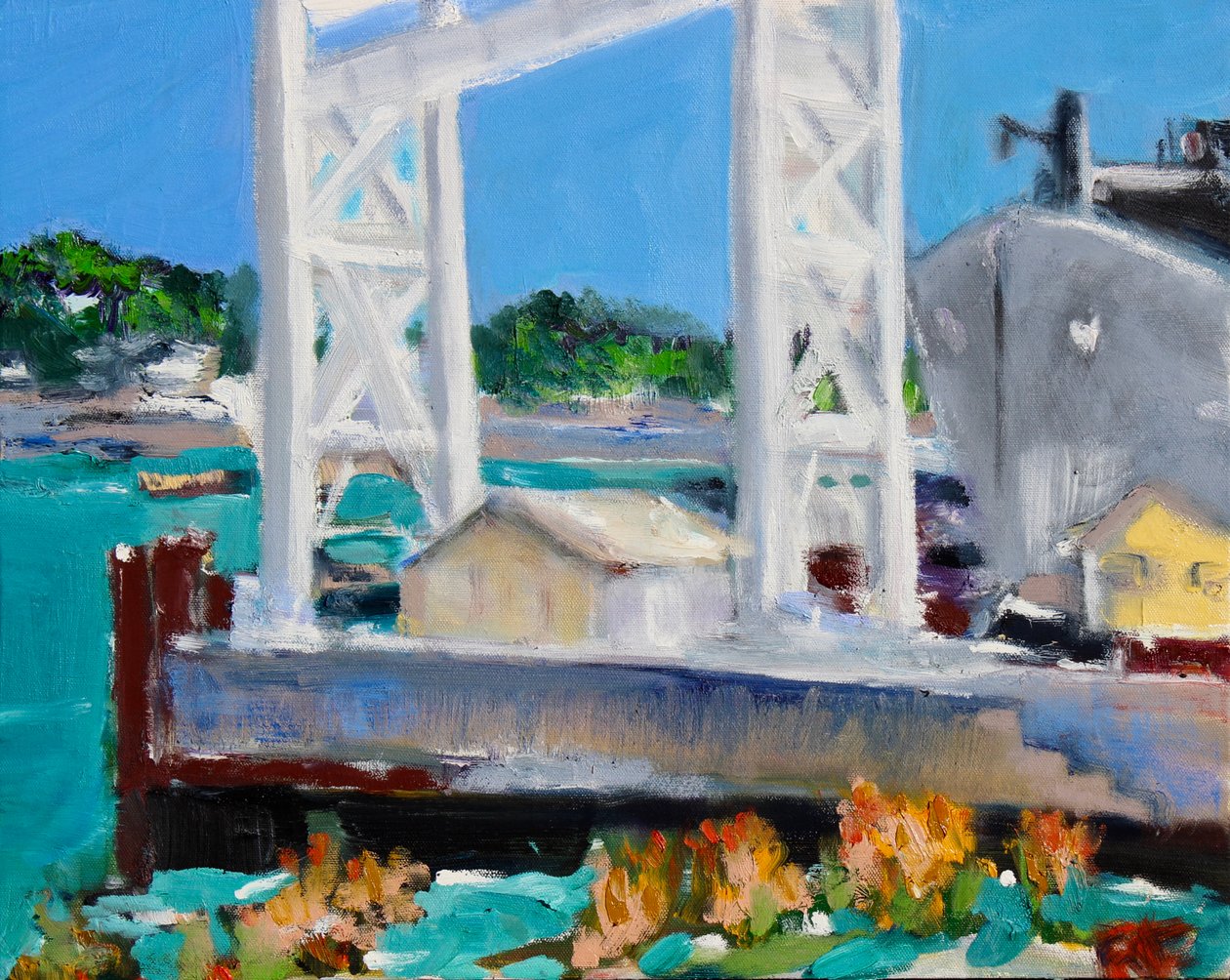 Gantry, Mare Adası, 2020 by Richard Fox