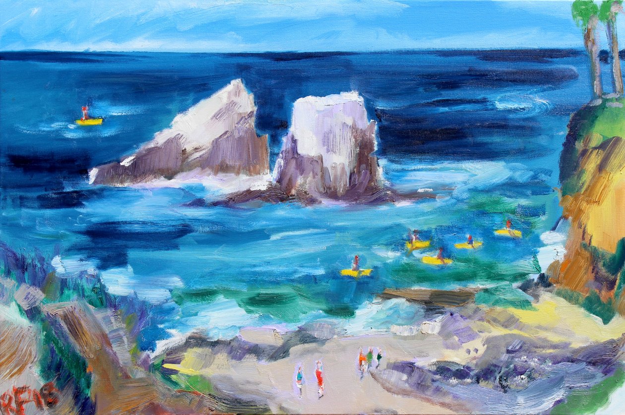Mühür Kayası, Laguna, 2018 by Richard Fox