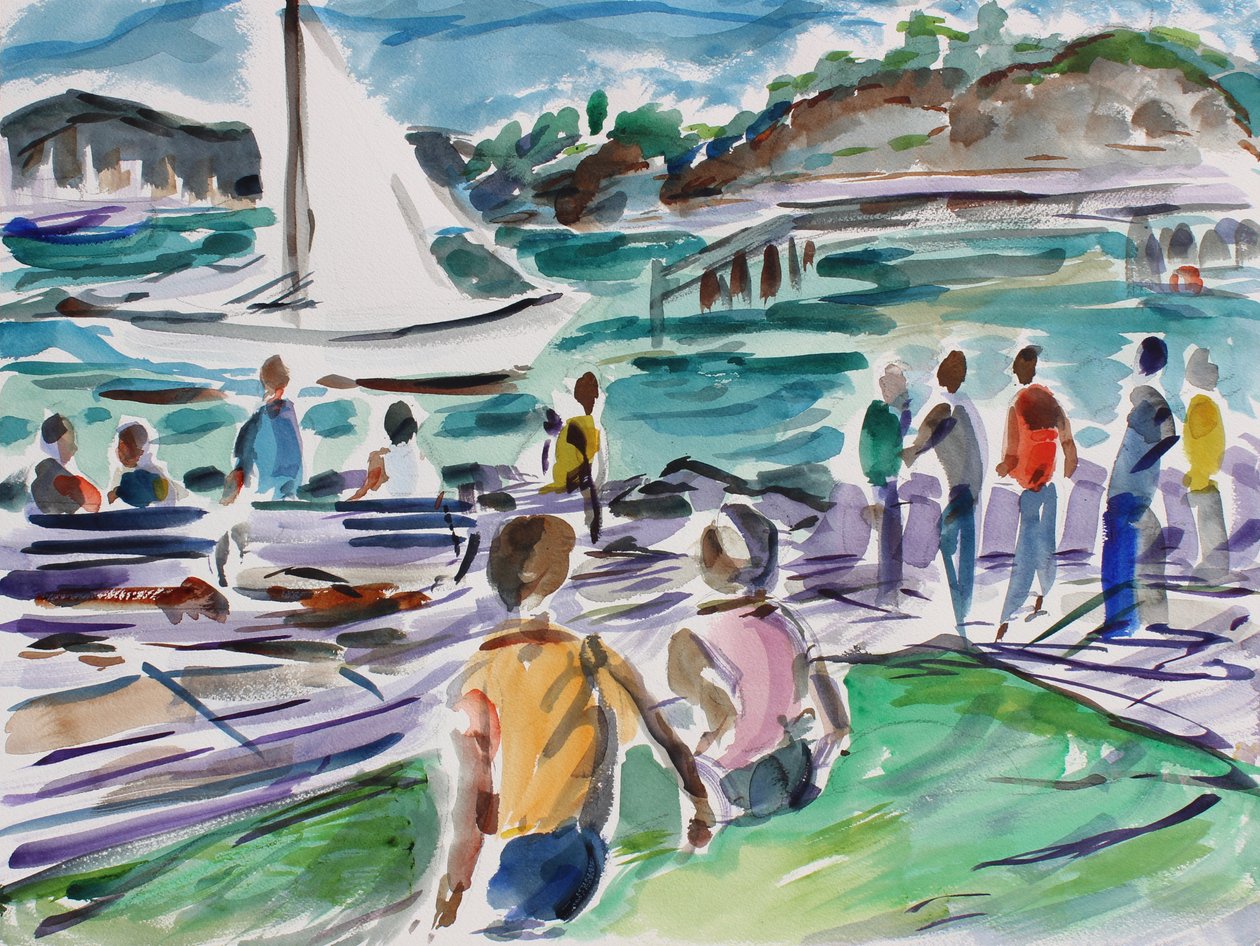 Tiburon Gezinti Yolu, 2017 by Richard Fox