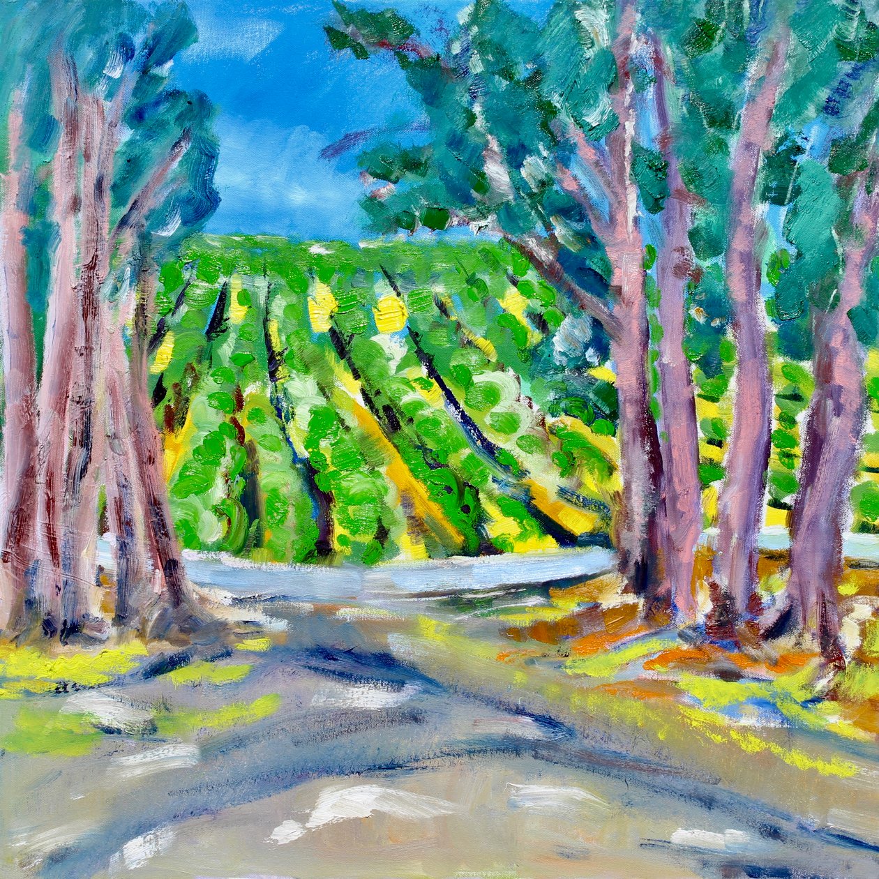 Ağaçların Ardındaki Bağ, 2019 by Richard Fox